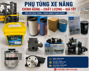 Những phụ tùng cần thay thế thường xuyên để xe nâng điện bền bỉ